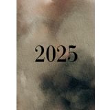 Agenda 2025: Artiste | Bullet Journal | Semainier (1 semaine sur 2 pages) | Format moyen - A5 | 15x21 cm | To do list | Français | Vert Kaki | Simple & Sobre | Homme | Neutre | Classe | Travail | Rdv