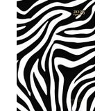 Agenda 2025 Dia Por Pagina a4: Zebra - Diaria Vista - Con Horas - Incluidos Sabado Y Domingo - Anual: 12 Meses - Español - Tapa Blanda - Sin Anillas ... Tamaño 21x29.7 - Dombre, Mujer & Infantil.