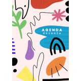 AGENDA GIORNALIERA DOCENTE 6 CLASSI NON DATATA SCUOLA SECONDARIA – COPERTINA BRUSH STROKE: Include Planning annuale, Orario, Impegni, sezioni per Voti, Mappa posti, Colloqui