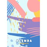 AGENDA GIORNALIERA DOCENTE 9 CLASSI NON DATATA SCUOLA SECONDARIA - COPERTINA SCRIBBLE: Include Planning annuale, Orario, Impegni, sezioni per Voti, Mappa posti, Colloqui