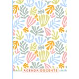AGENDA GIORNALIERA DOCENTE 9 CLASSI NON DATATA SCUOLA SECONDARIA - COPERTINA SQUIGGLE ART: Include Planning annuale, Orario, Impegni, sezioni per Voti, Mappa posti, Colloqui