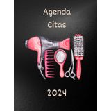 Agenda Peluquería 2024: Libro de Citas para Peluqueria con Fecha y por Horas 4 Empleados (Intervalo de 30 Minutos) Dia por Pagina (4 Columnas) | de ... A4, Cubierta rigida (Spanish Edition)
