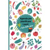 Agenda per pianificare i pasti e lista della spesa: A5 Menù settimanale con 52 settimane per organizzare i menu dei vostri piatti preferiti.110 pagine .01