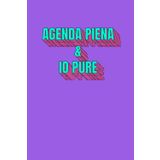 AGENDA PIENA E IO PURE [VIOLA] - (idea regalo simpatica, notebook, blocco note, quaderno a righe, secret santa, agenzia stanca, non salviamo vite): Il ... Stress Lavorativo con Sarcasmo e Equilibrio!