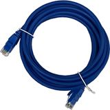AGER AC-602-030 3 mt UTP Cat6 Mavi CU LSZH AWG 26/7 Patch Kablo