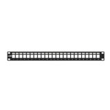 Ager Ac-610-24 Moduler Utp/Ftp Cat6/Cat6a 24 Port Bos 1U Zırhlı Patch Panel
