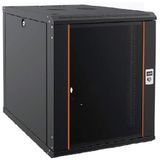 AGER AG-AN012U6060S1 Siyah 12U 600x600 mm Duvar Tipi Kabinet