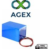 Agex Enerji Elektrikli Bisiklet Yedek Batarya 36 Volt 12 Ah