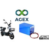 Agex Enerji Sfm Lili Yk 48 Volt 18 Ah Lifepo4 Batarya-Akü