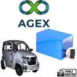 Agex Enerji Volta Ev1 72 Volt 60 Ah Smart Bluetooth Özellikli Lifepo4 Bat