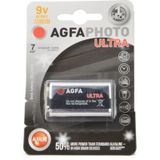 Agfaphoto Ultra Alkalin 6LR61 9 Volt Pil