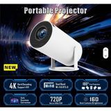 Aggiy Aggıy HY300 Full Hd Androıd Bluetooth - Wifi - Hoparlör Projeksiyon - Beyaz