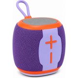 Aggiy Boommini Bluetooth Hoparlör - Mor - Lila