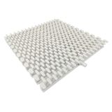 Ağır Hizmet Tipi Havuz Drenaj Izgarası - Yol, Veranda ve Teras için Dayanıklı ve Kapitone Plastik Drenaj Kapağı - Kanal Drenaj Çözümü 25 x 100 cm (1 adet)