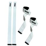 Ağırlık Kaldırma Kayışı Halter Strap, Fitness, Crossfit, Ağırlık Kaldırma Kayışı/Lifting Deadlift (Beyaz)