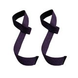 Ağırlık Kaldırma Kayışı Halter Strap, Fitness, Crossfit, Ağırlık Kaldırma Kayışı/Lifting Deadlift (Mor)