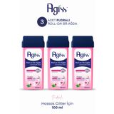 Agiss 100 ml 3 Adet Roll-On Hassas Ciltler Pudralı Sir Ağda