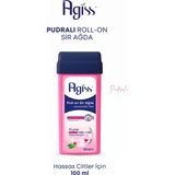 Agiss 100 ml Pudralı Roll-On Sir Ağda Hassas Ciltler İçin Etkili Kullanım