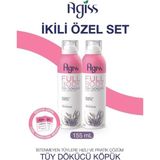 Agiss Full Body Tüy Dökücü Köpük Sprey 155 ml 2'li Set Tüy Azaltıcı ve Hızlı Etki