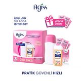 Agiss Sir Ağda Isıtıcı Seti - 100Ml Kartuş, Isıtıcı Makine, 2M Ağda Bezi Ve Temizleme Mendilleri İle Kusursuz Ağda Deneyimi
