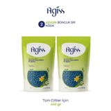 AGISS Tüm Ciltler Için Azulen Inci Sir Boncuk Ağda 2 Adet 220 gr