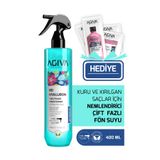 Agiva 8d Hyaluron 400 ml Vegan Yoğun Nemlendirici, Güçlendirici ve Isı Koruyucu Çift Fazlı Fön Suyu