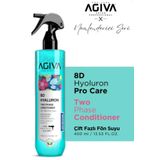 Agiva 8d Hyaluron Pro Care Niacinamid, Badem Yağı Içeren Çift Fazlı Fön Suyu 400 ml