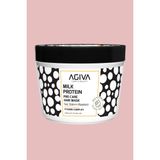 Agiva Care & Beauty 300 ml Milk Protein Isıl İşlem Görmüş Yıpranmış Saçlar İçin Onarıcı, Besleyici Saç Bakım Maskesi