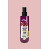 AGİVA CARE & BEAUTY Keratin Complex Yoğun Onarıcı ve Isı Koruyucu Çift Fazlı Fön Suyu - 250 ml -Vegan -Uv Fİlter