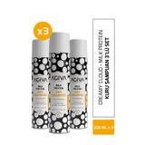agiva care& beauty Milk Protein Amino Complex Kuru Ve Yıpranmış Saçlar Için Kuru Şampuan - 3'lü SET