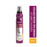 Agiva Care&Beauty Keratin Pro Care Saç Şekillendirici Onarıcı ve Isı Koruyucu Saç Köpüğü