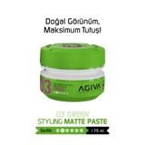 Agiva Green Mat ve Doğal Görünüm Sağlayan Wax - 175ML