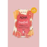 Agiva Greyfurt C Vitamini Içeren Canlandırıcı Kağıt Yüz Maskesi 5'li Set - Aydınlatıcı Etki