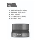 Agiva Hair Wax 155 ml Spıder Effect Parlak Görünümlü Yüksek Tutuş Saç Şekillendirirci