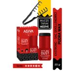 Agiva Saç Şekillendirici Pudra Wax Exstrong-03 Mucize Tarak Hediyeli