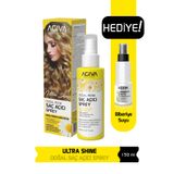 Agiva Ultra Shine Doğal Renk Saç Açıcı Sprey 150ml - 100Ml Biberiye Suyu Hediye