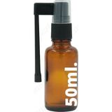 Ağız ve Burun Spreyli Amber Cam Şişe 50ML Gaga Sprey (1 Adet)