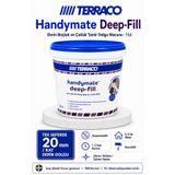 AGK TERRACO Handymate Deep-Fill 20 mm Derin Boşluk Çatlak Delik Duvar Tamir Dolgu Macunu 1 Lt Gri