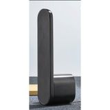 AGM Italyan Minimalist Ekolojik Kapı Kilidi Kolu, Yatak Odası Sessiz Kapı Kolu Kilidi, Manyetik Emme Kapı Kolu , Ekolojik Kilitli Kapı Kolu - Siyah