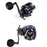 AGM Noeby Nonsuch 1200P L Baitcasting , Olta Makinası ,balıkçılık Olta Makarası - Siyah