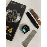 Agm Teknoloji Haino Teko RW44 Gt4 Max Amoled Ekran 3 Kordonlu Akıllı Saat - Gümüş - 41 - 45 mm