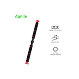 Agnite Ayarlanabilir Kapı Barfiks Demiri 80-130 cm Ev Tipi Fitness Kırmızı