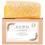 Agon El Yapımı Doğal Kabak Lifli 120 gr Bıttım Özlü Sabun