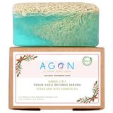Agon El Yapımı Doğal Kabak Lifli Yosun Yağlı 120 gr Okyanus Sabunu