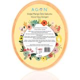 Agon Gr SS-001-MA Doğal El Yapımı Mango Özlü Sabunlu 125 gr Vücut Duş Süngeri