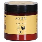 Agon Sarı Kil Doğal Yüz Bakım Maskesi 500 ml (SİYAH NOKTA VE SİVİLCE KARŞITI, GÖZENEK SIKILAŞTIRICI)