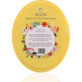 Agon SS-001-L Doğal El Yapımı Limon Özlü Sabunlu 125 gr Vücut Duş Süngeri