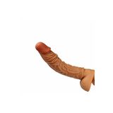 Agorshop 19,5 Cm Realistik Slikon Gerçekci Penis Kılıfı