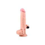 Agorshop 3 Cm Dolgulu Titreşimli Realistik Penis Kılıfı