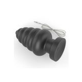 Agorshop 7 Farklı Boğum Ile Tasarlanmış Inceden Kalına Doğru Kullanılabilir 18 Cm Titreşimli Anal Plug